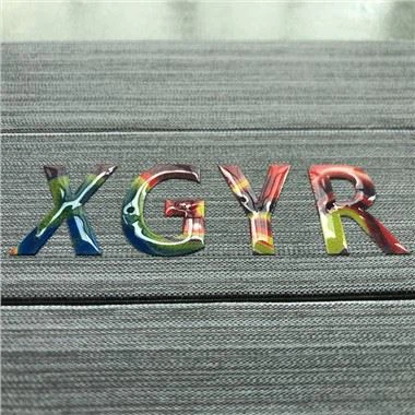 Impression multicolore d'encre de silicone sur le ruban