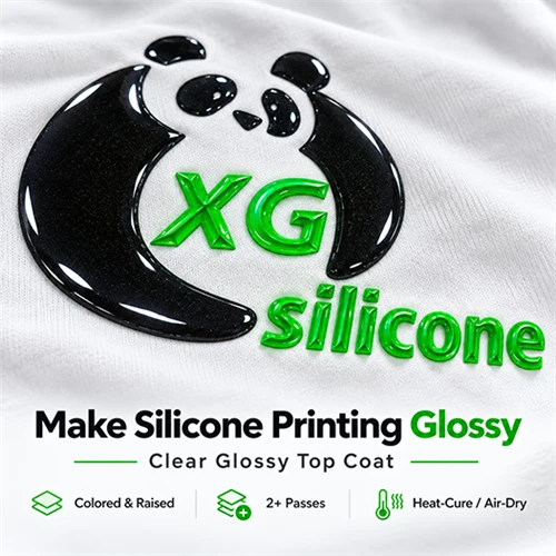 Comment rendre l'impression en silicone brillante ? Utilisez une couche de fi...